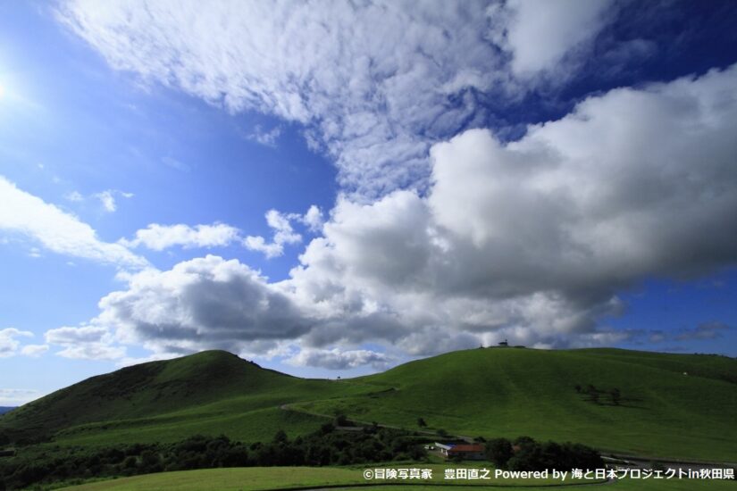 【おすすめスポット@男鹿】日本海＆白神山地＆鳥海山・夕景＆夜景を眺める「寒風山」