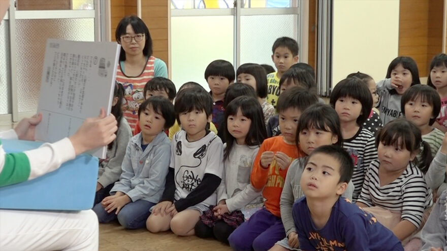 うみのまんまるえがお 紙芝居 読みきかせ in ルーテル幼稚園