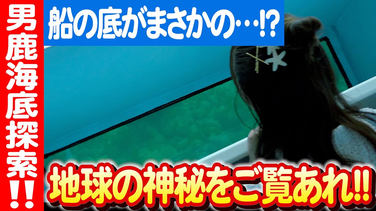 【透明な海の旅へようこそ】入道崎海底透視船で発見する男鹿の水中世界 日本財団 海と日本PROJECT in 秋田県 2023 #011