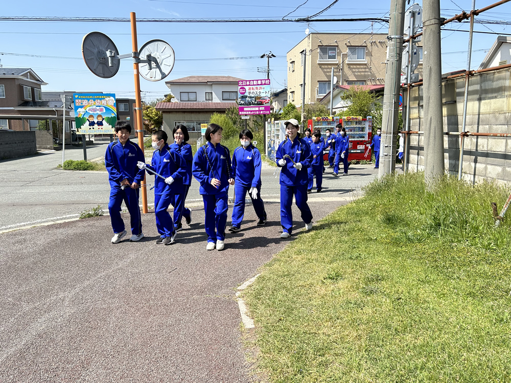 ＣＨＡＮＧＥ ＦＯＲ ＴＨＥ ＢＬＵＥ　～秋田北中学校～5月10日